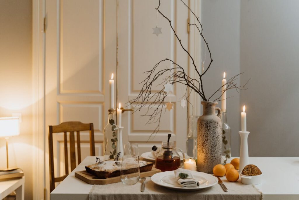 Candles for dining room