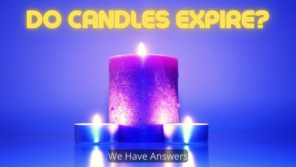 Do Candles Expire - representation image