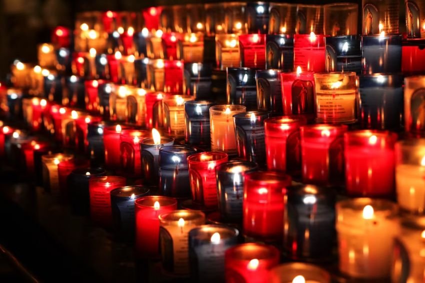 A group of candles