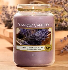 Yankee Candles Dried Lavender And Oak
