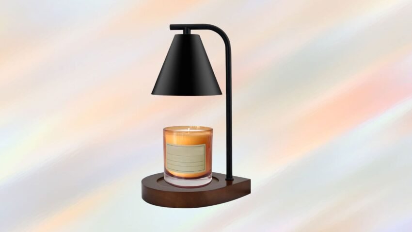 Lamp-style candle warmer